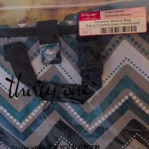 Thirty-One Chevron Beauty Organizer